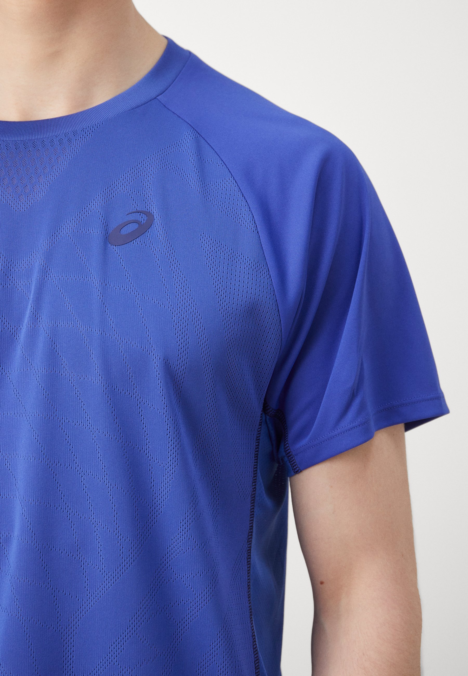 ASICS MATCH - T-shirt sportiva - blu scuro