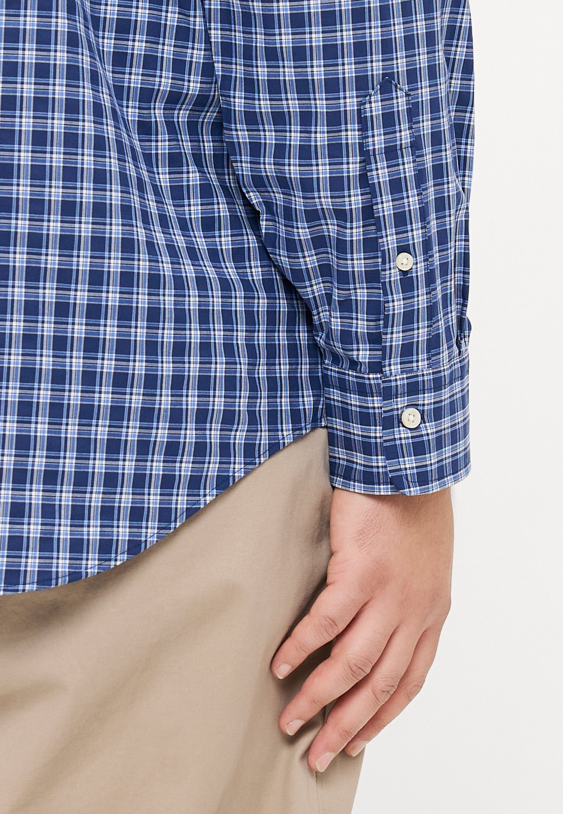 Polo Ralph Lauren Grandes Tailles - Chemise de sport à manches longues - marine/multicolore