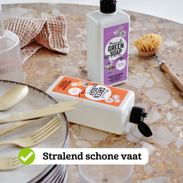 Marcel's Green Soap detergent z vonjem pomaranče in jasmina<br>6 x 500 ml