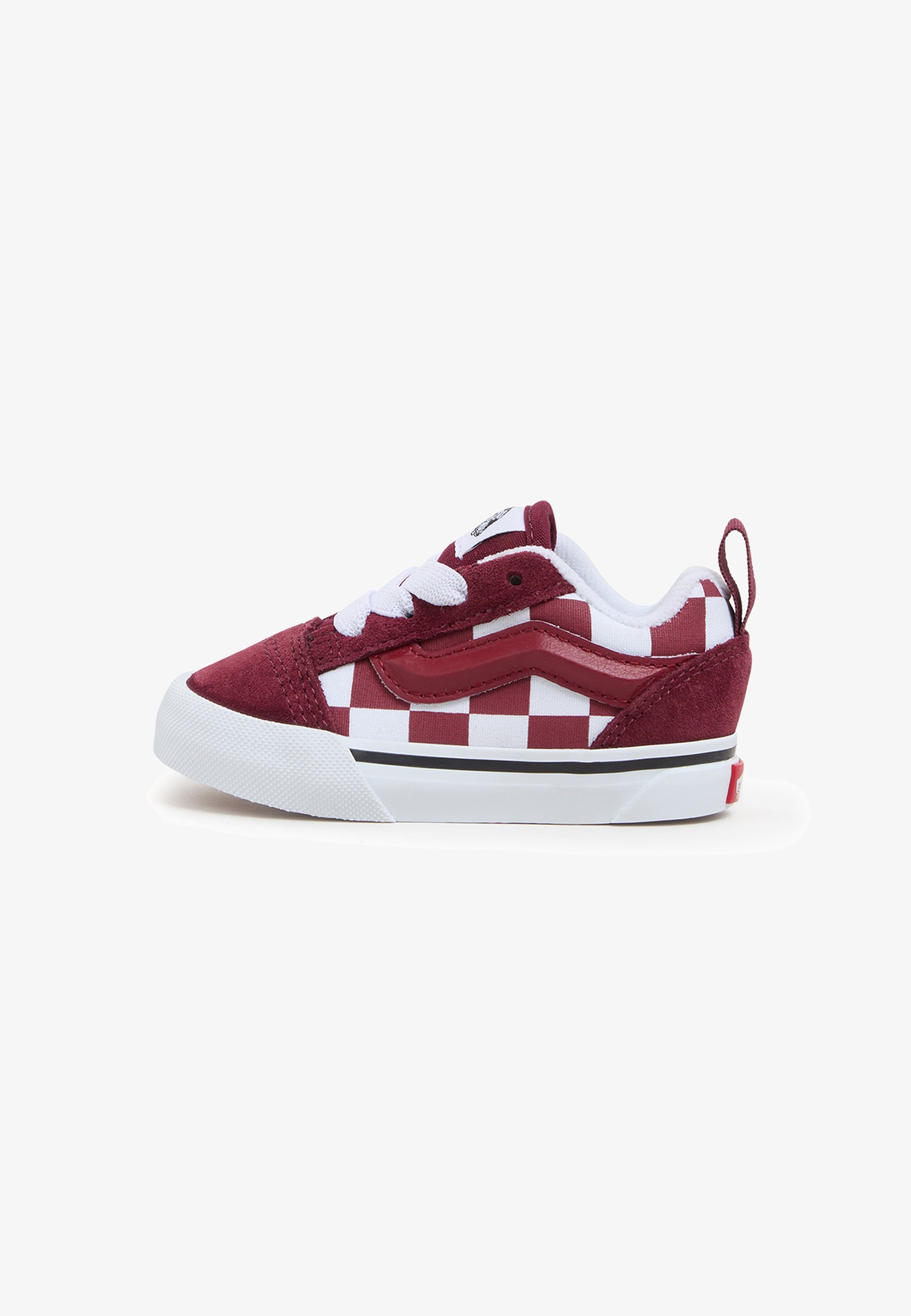 KNU SKOOL ELASTIC LACE - Babysko - dark redVans