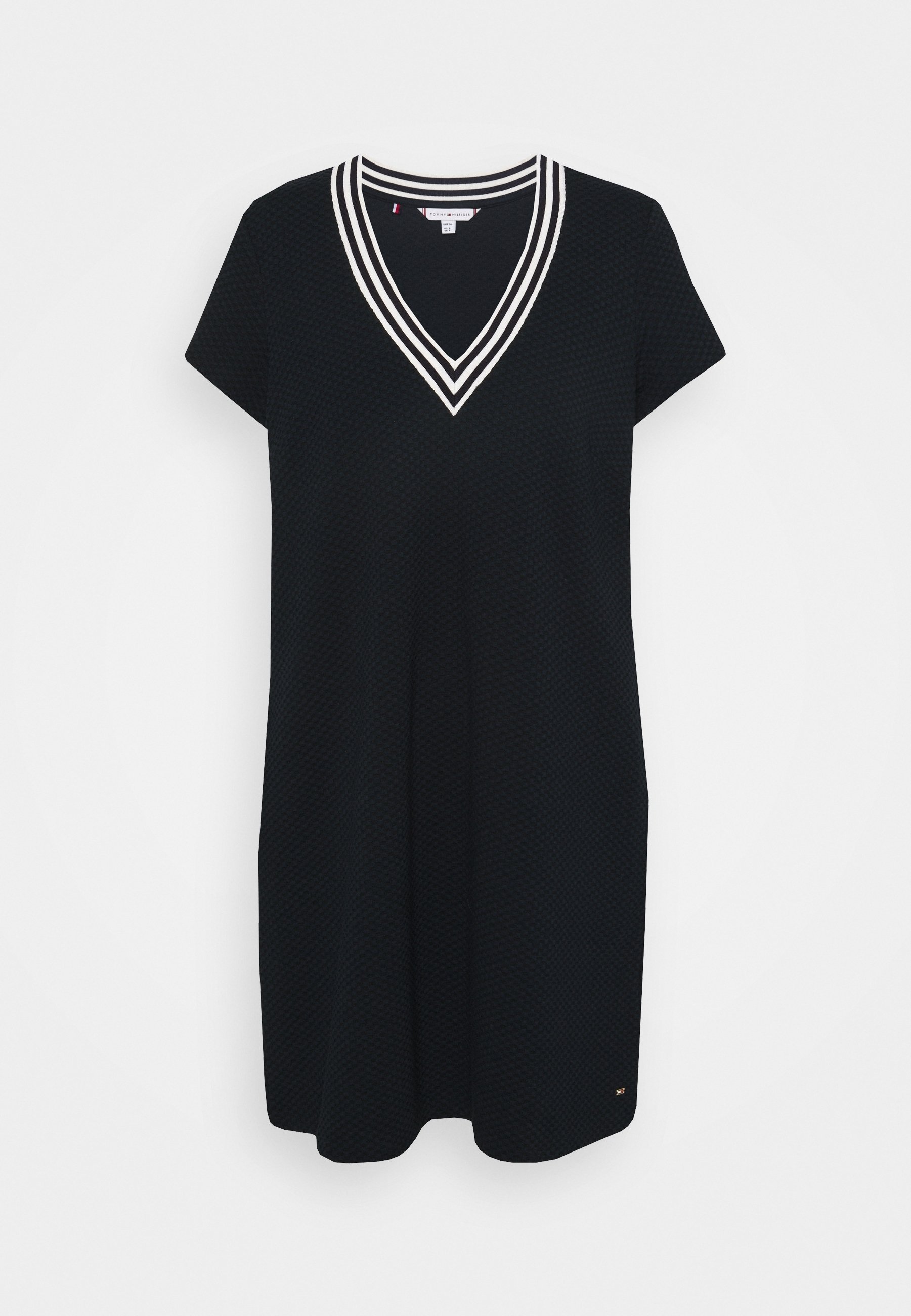 Tommy Hilfiger Jersey jurk - blauw