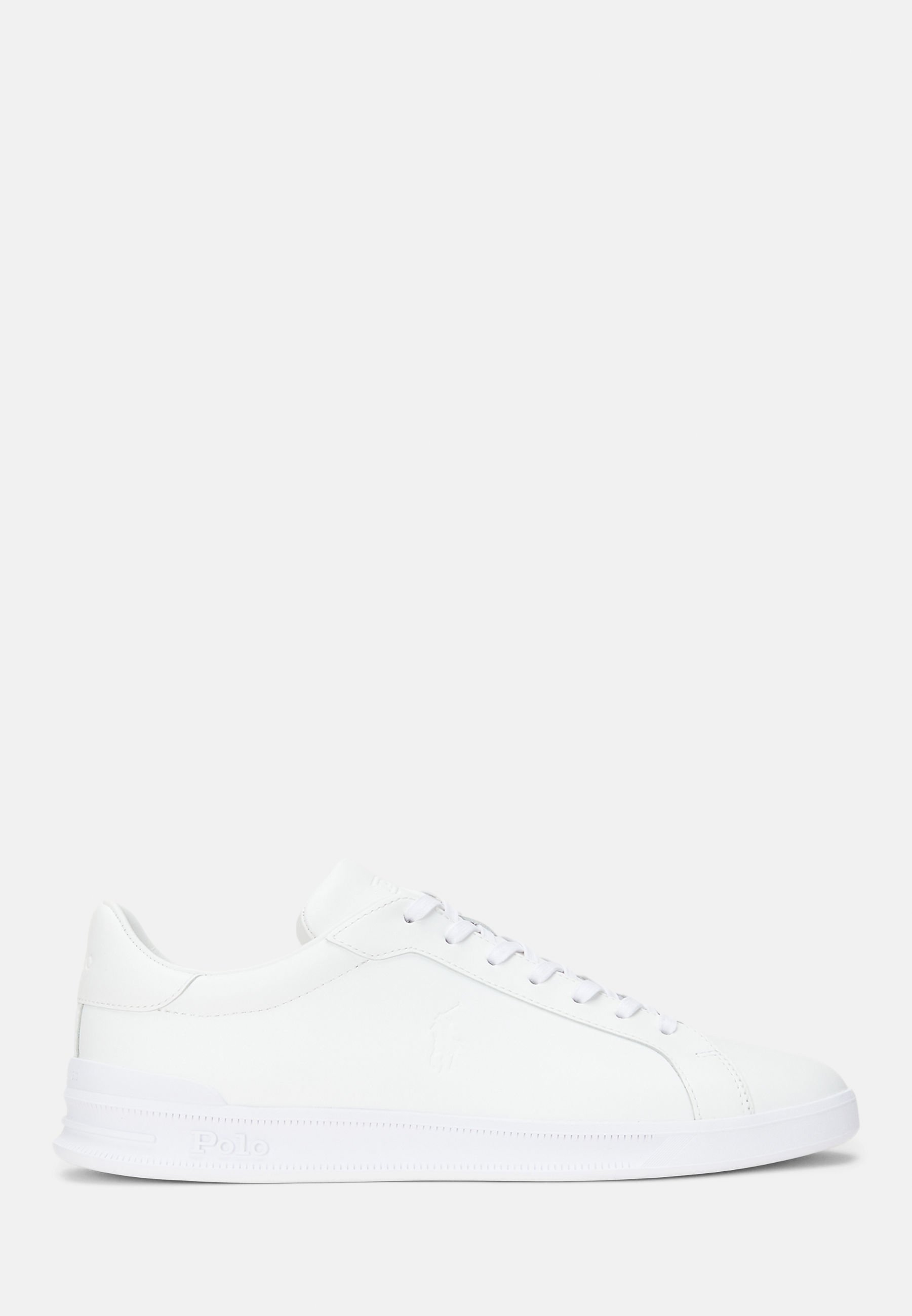 Polo Ralph Lauren HERITAGE COURT II leren sneakers unisex - Sneakers - wit