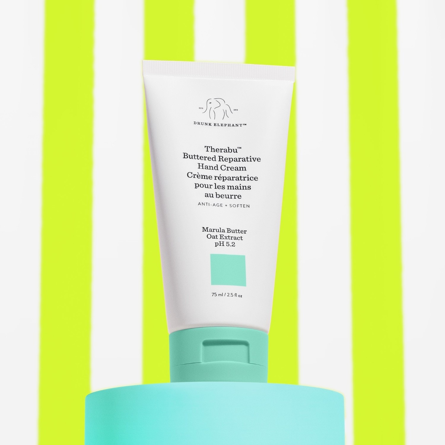 Krema za ruke Drunk Elephant Therabu™ s maslacem – 75 ml
