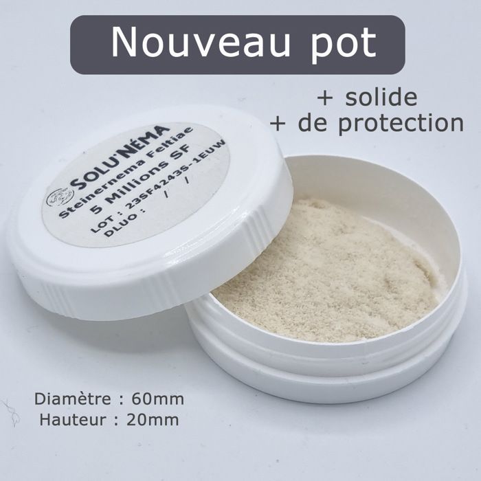 Kit para nematodos (5 millones) + 10 trampas adhesivas XXL - Contra mosquitas de los hongos - Trata 25 macetas