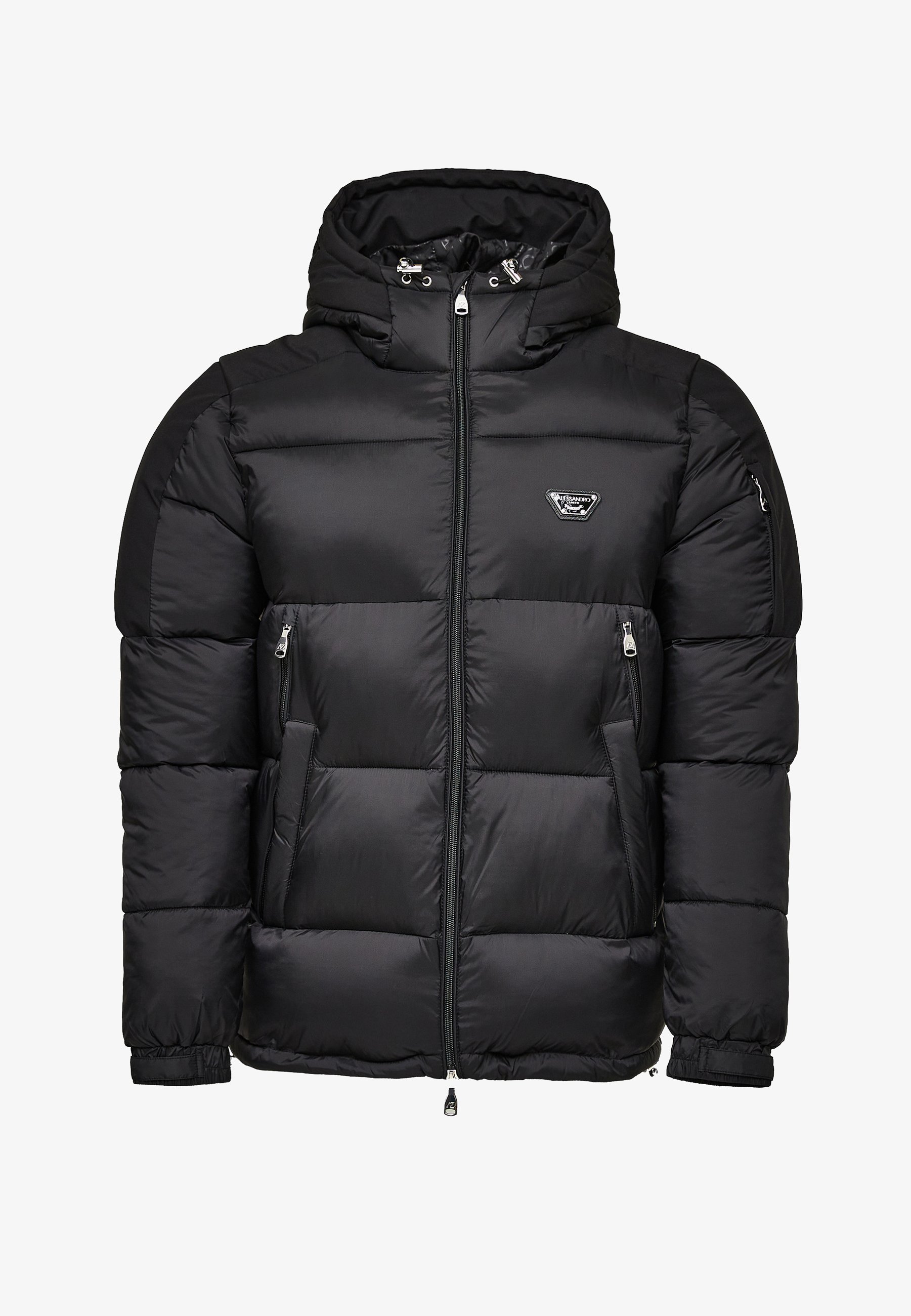 Alessandro Zavetti NEVORI PUFFER - Giacca invernale - nero intenso