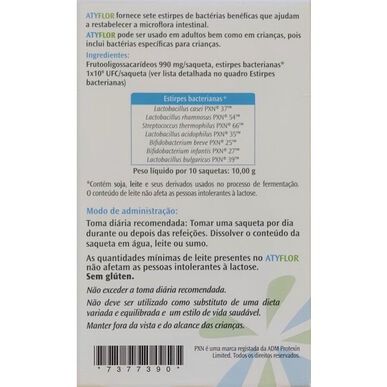 Atyflor Suoliston mikrofloora Ravintolisä 10 pussia 10 pussia