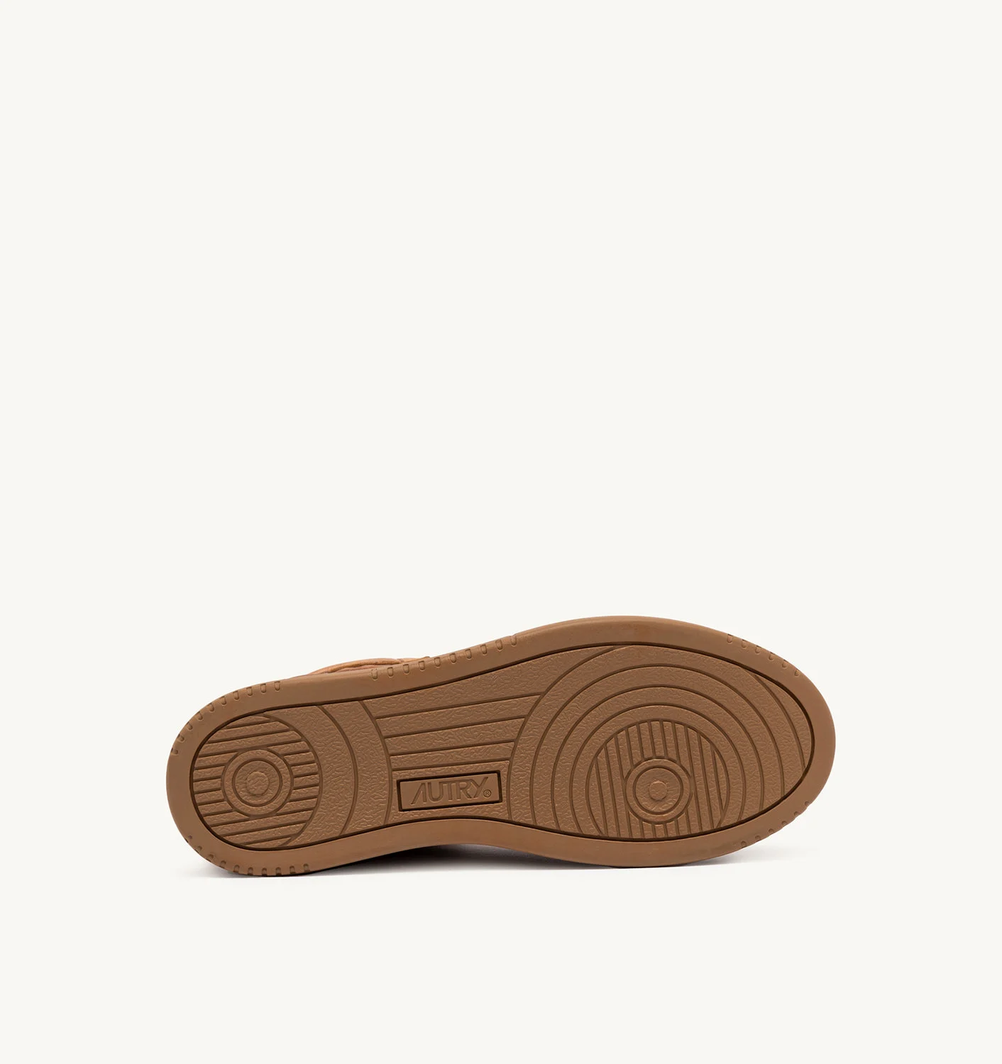 TENIȘI MEDALIST MID DIN PIELE NAPPA DE CULOARE TABAC