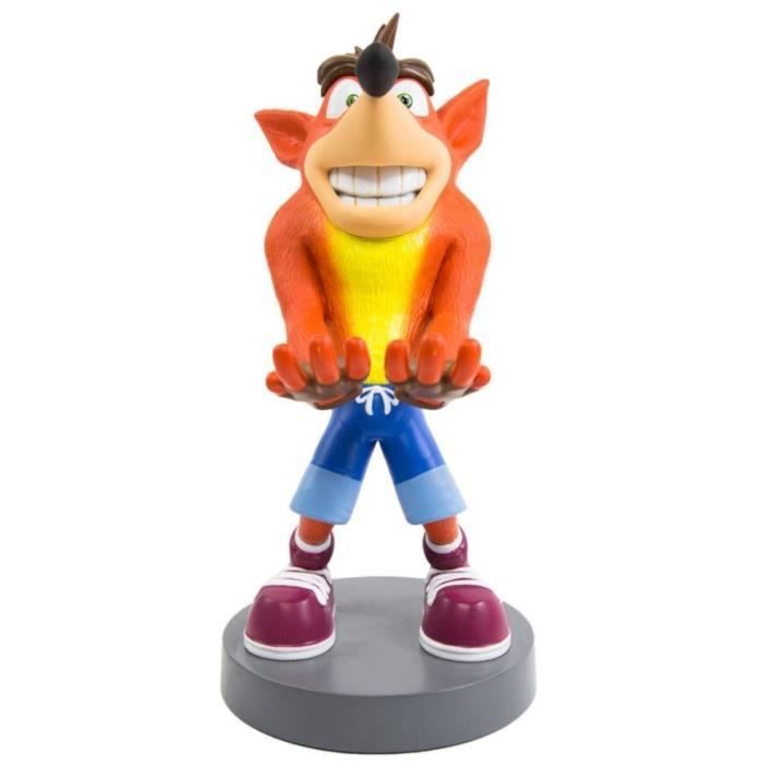 Statuetta di Crash Bandicoot - Supporto e caricabatterie per controller e smartphone - Set da gioco Exquisite