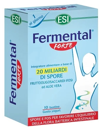 ESI Esi Fermental Forte 10 im Mund auflösende Beutel Nahrungsergänzungsmittel für eine gesunde Darmflora