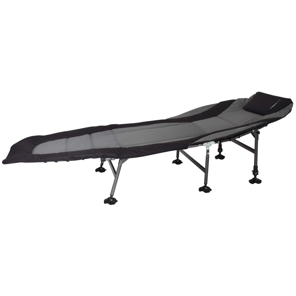 Lit de camping Eurotrail Royal gris et noir