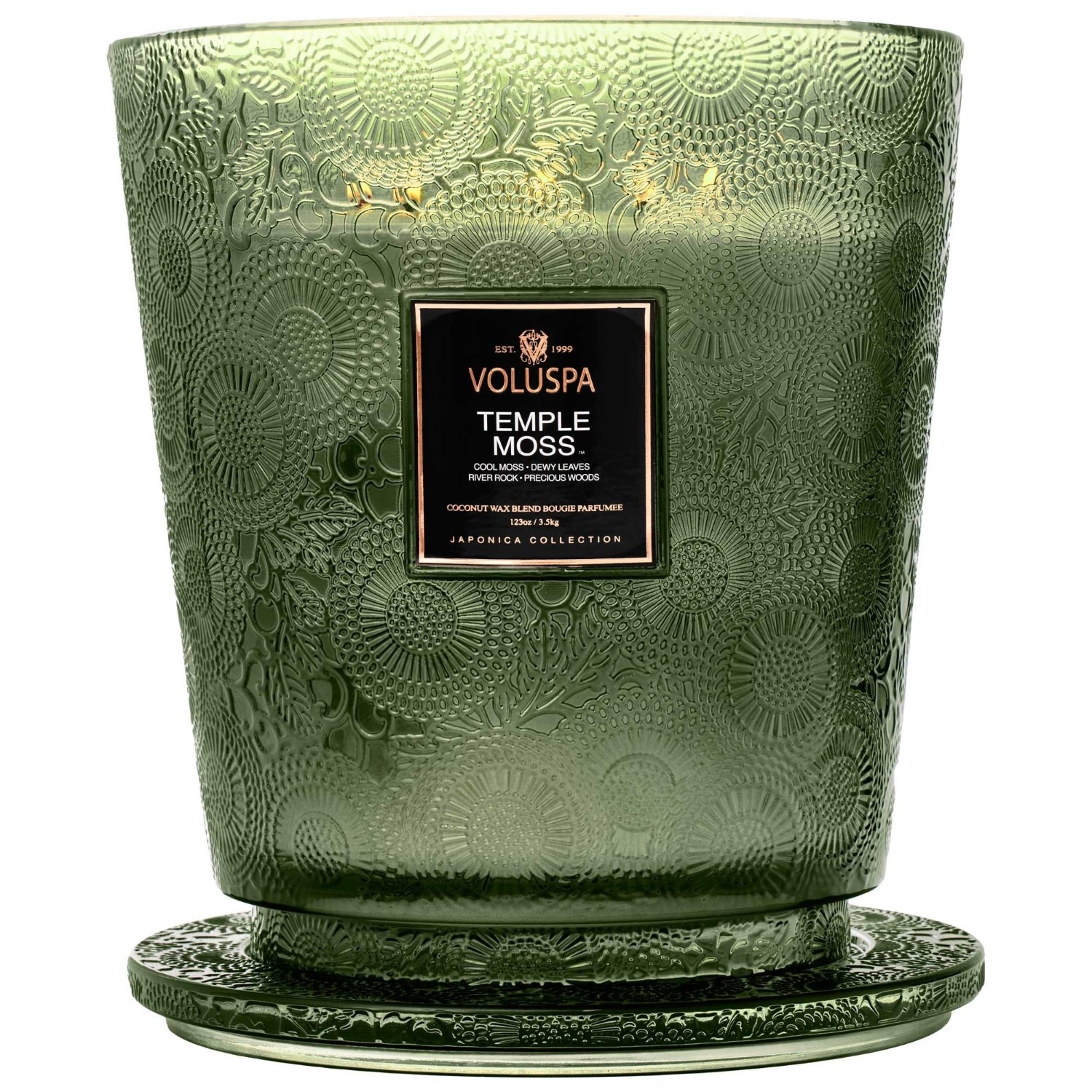 VOLUSPA Temple Moss 5 Wick Hearth