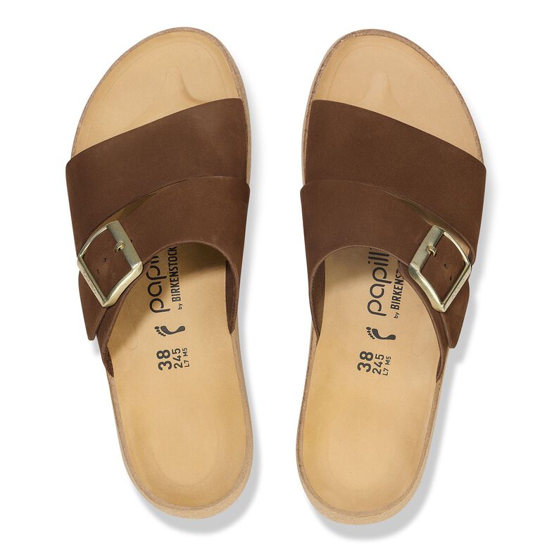 Almina Pelle Nubuck - Dark Tea Dark Tea