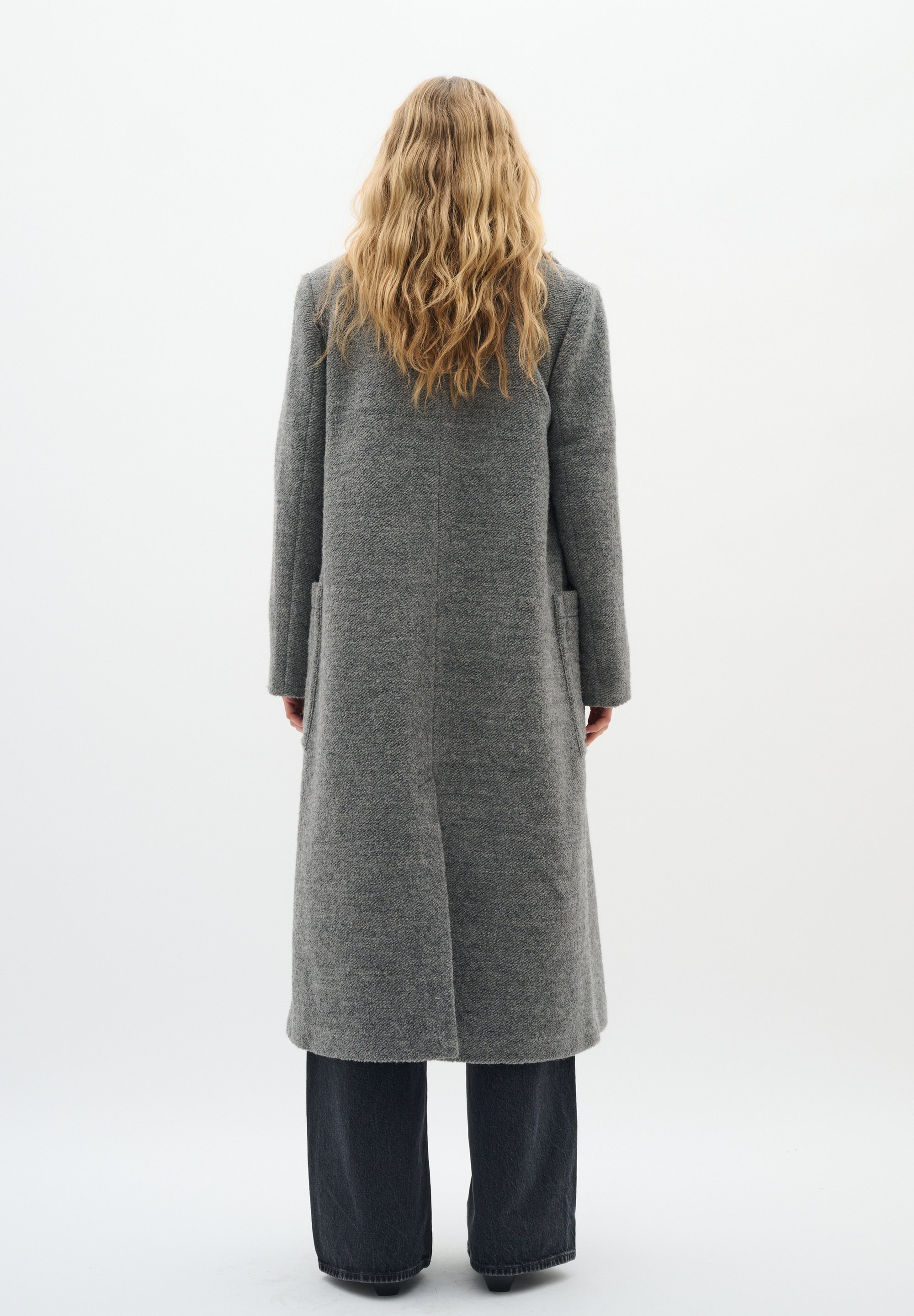 InWear YUM - Klassieke jas - graniet melange