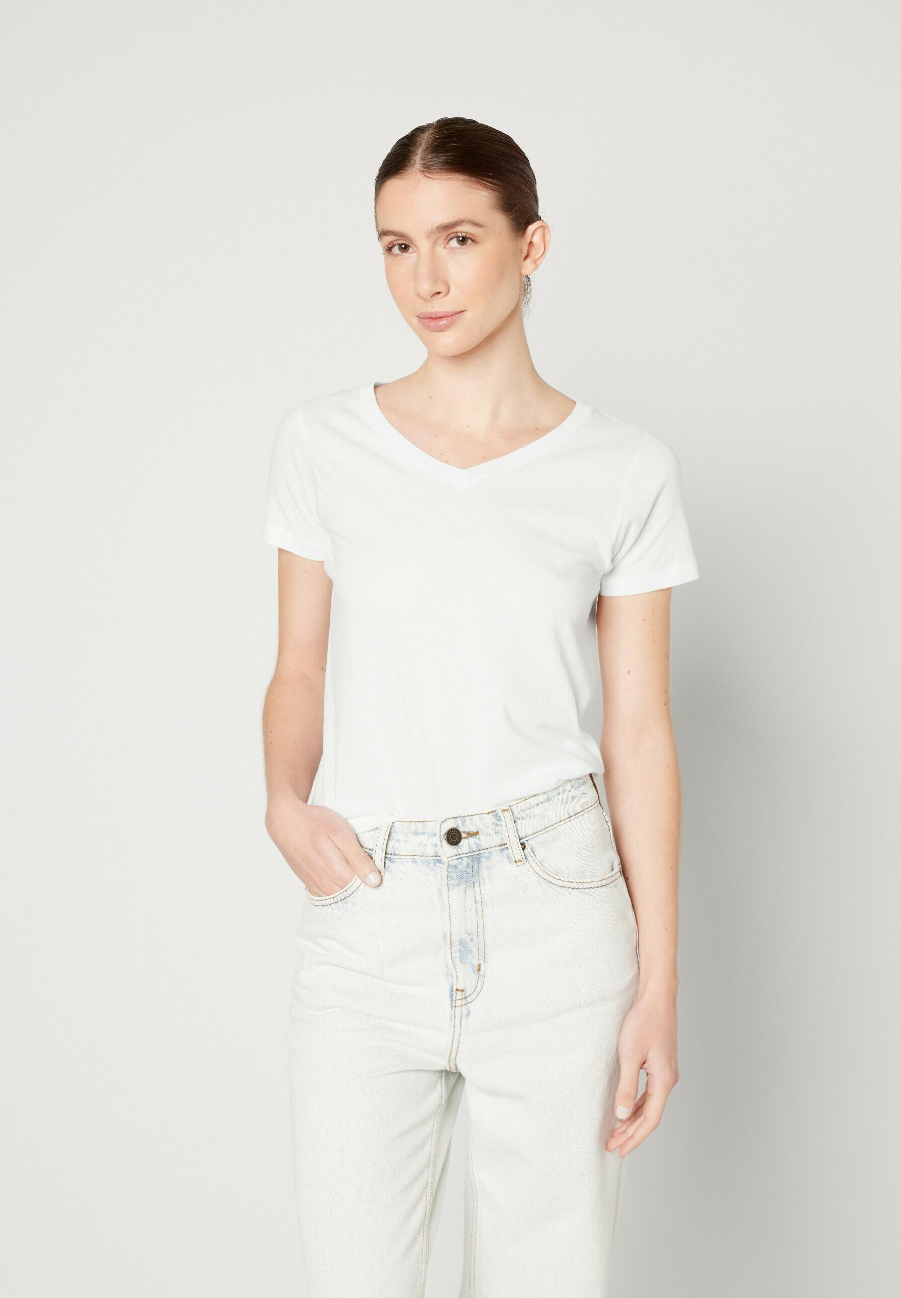 American Vintage GAMIPY - Basic T-shirt - wit