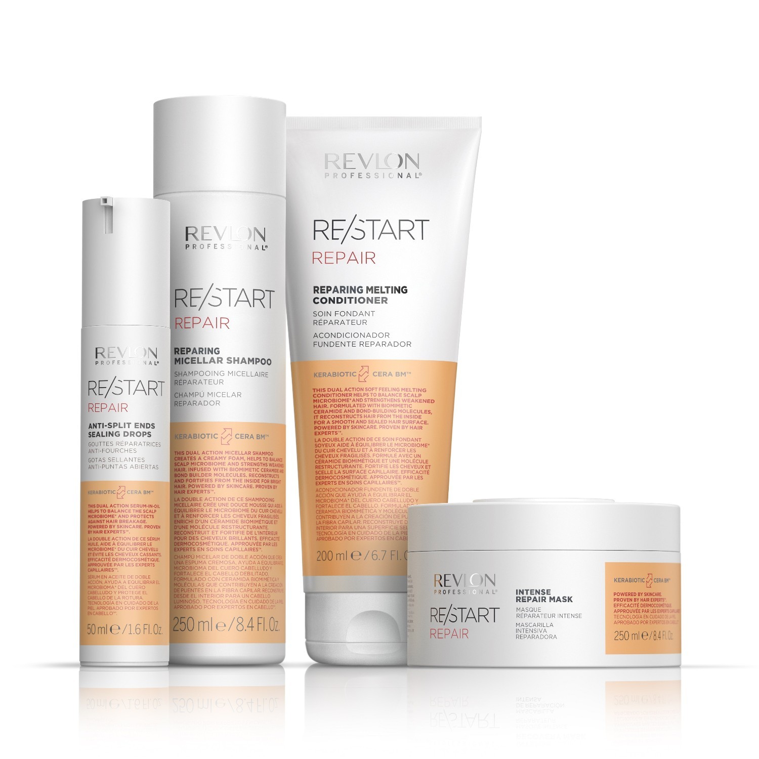 Revlon Professional Hair Mask Restart REPAIR intensīvi atjaunojoša maska matiem - 250 ml