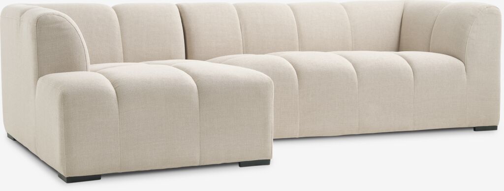 ALLESE sofa s ALLESE ležaljkom lijevo, bež tkanina