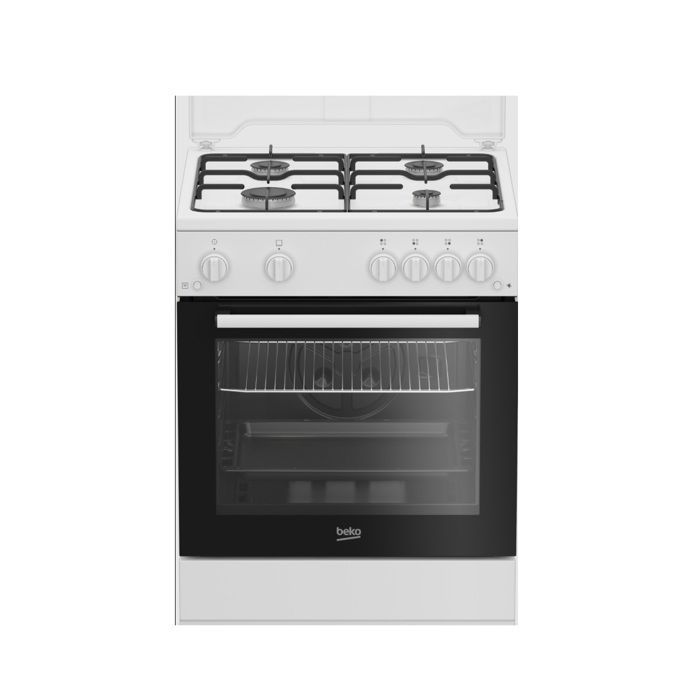 Cuisinière tout gaz BEKO FBG62121WD