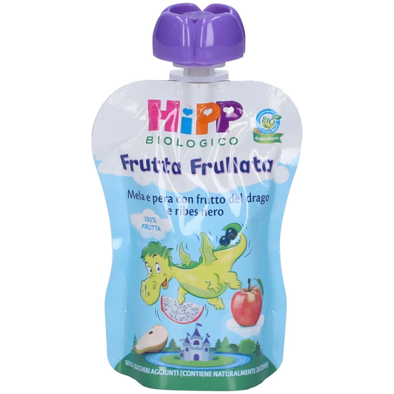 HIPP Hipp Biologische puree met drakenfruit 90 g babyvoeding