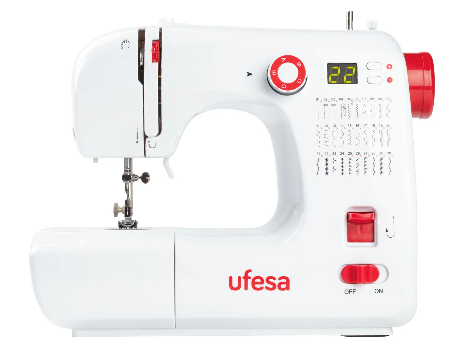 Ufesa-ompelukone »SW3003 Performance«, LCD-näytöllä