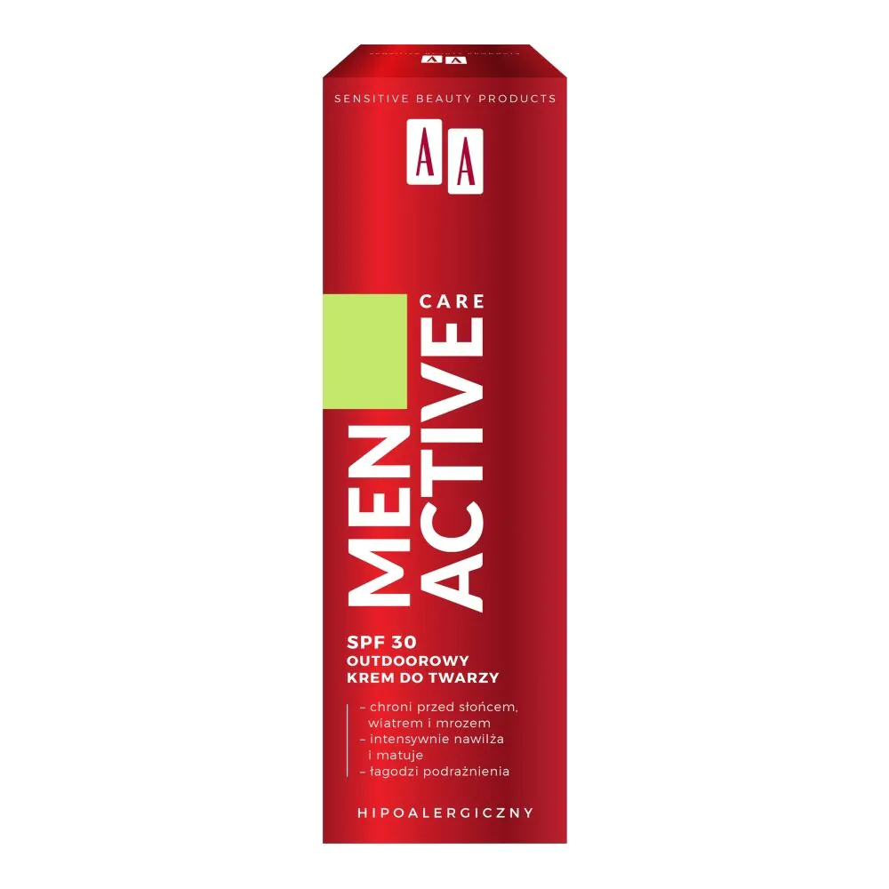 AA Men Active Care Outdoorowy krem do twarzy SPF 30