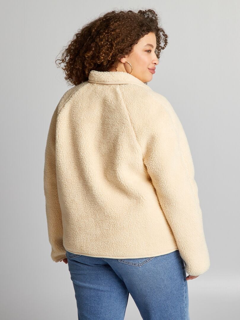 Sherpa-jas - BEIGE