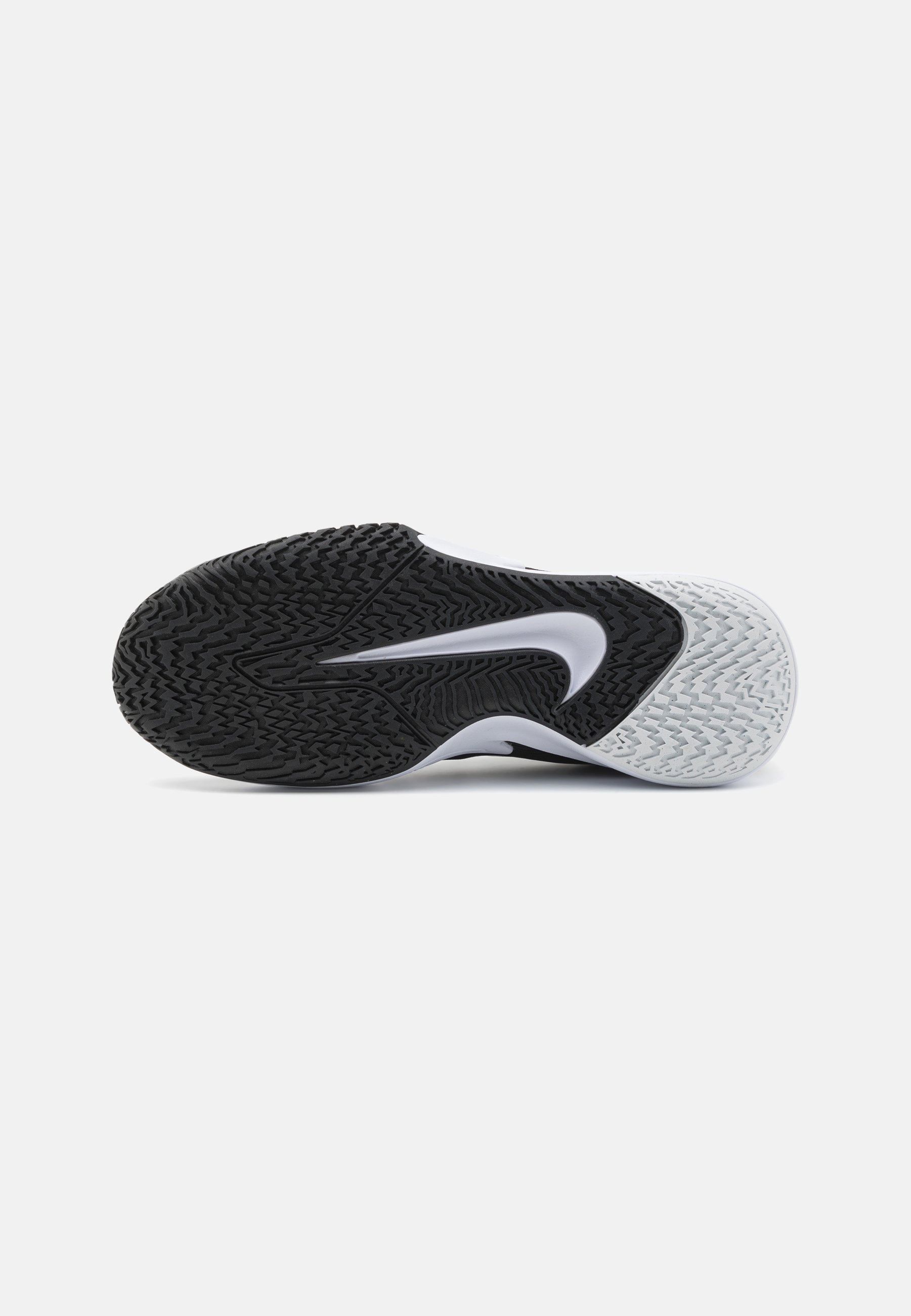 Nike Performance PRECISION 7 - Basketbalschoenen - zwart/wit/ijzergrijs/rookgrijs