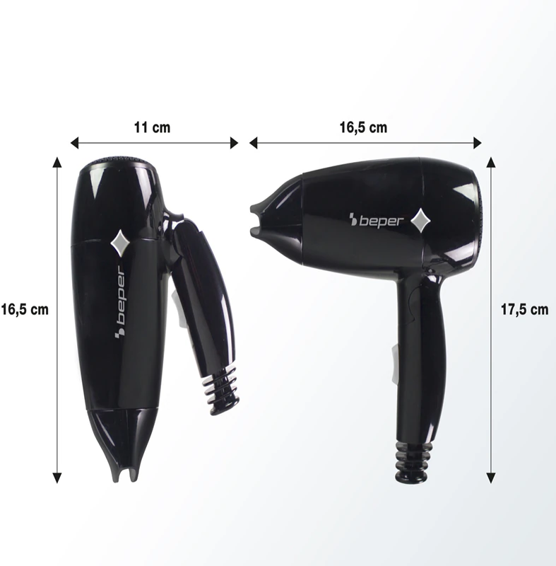 Secador de cabelo de viagem BEPER P301ASC100