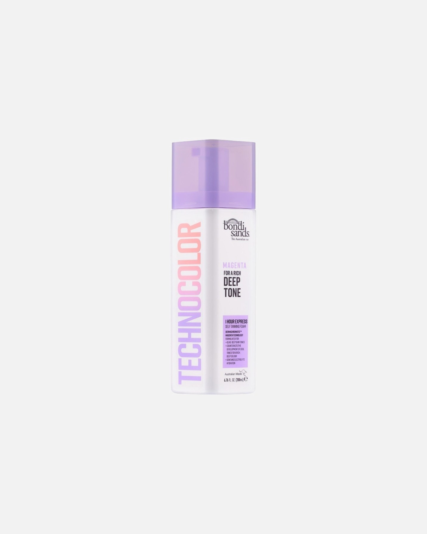 Bondi Sands savaiminio įdegio putos Technocolor 1 Hour Express – 200 ml