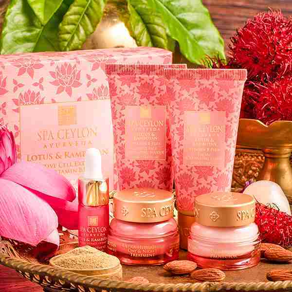 SPA CEYLON Lotus & Rambutan - Gesichtspflege-Entdeckungsset