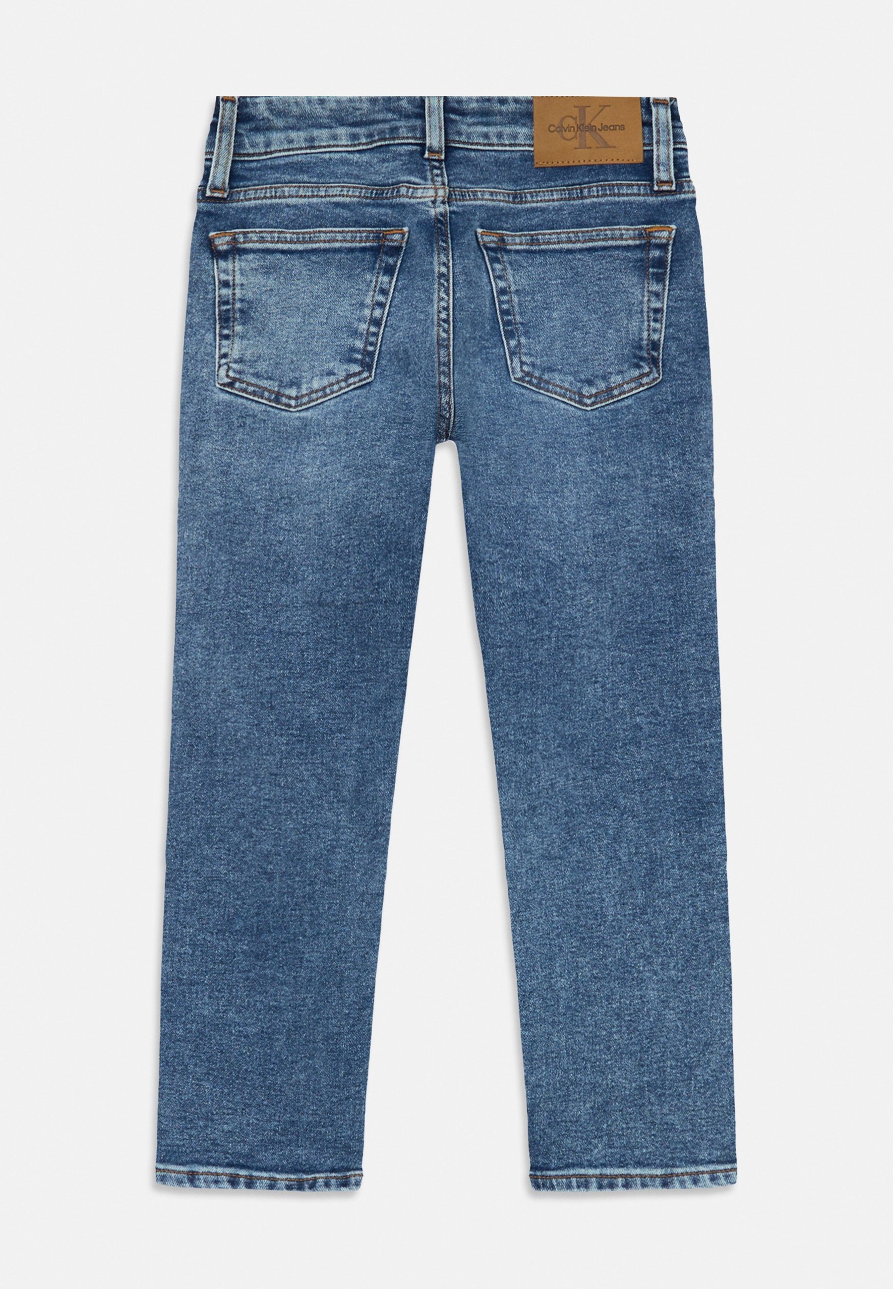 Calvin Klein Jeans DAD - Rechte pijpen jeans - gewassen blauw