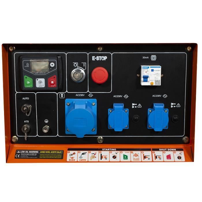 Generator - BLACK + DECKER - BXGND6300E - 6300W - Diesel - Single Phase