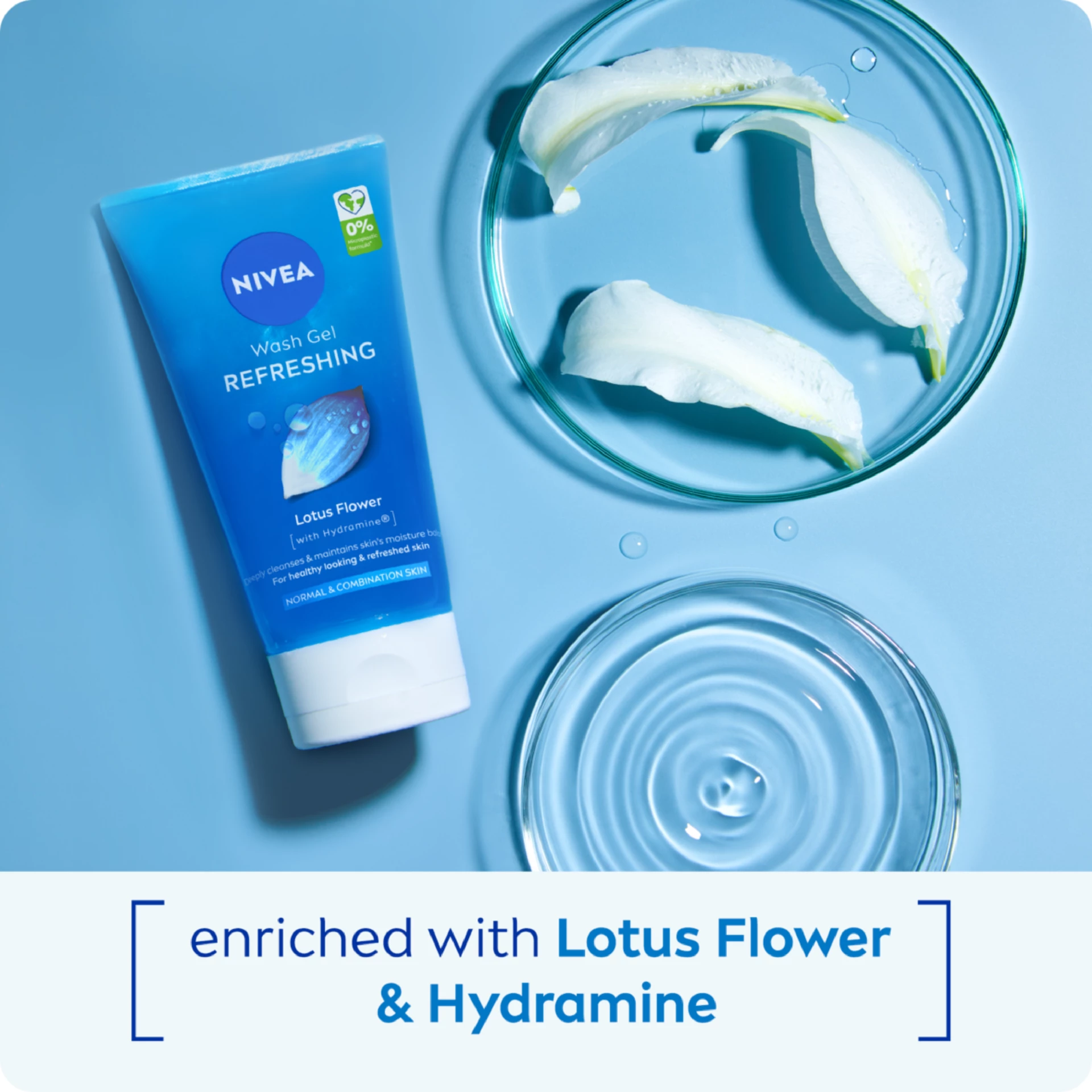 Frissítő mosakodó gél 150 ml - NIVEA