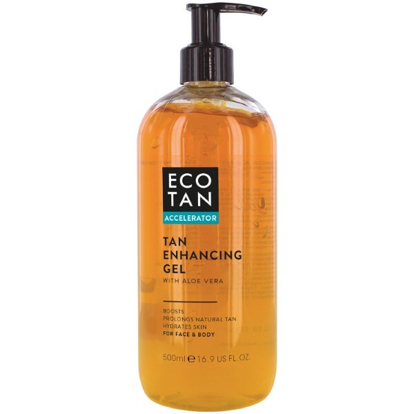 EcoTan Accelerator Brunfargeforsterkende Gel med Aloe Vera 500ml