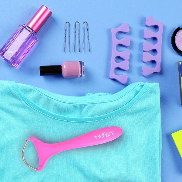 Manual do Depilador Facial Tweezy Epi-Roller na cor Rosa
