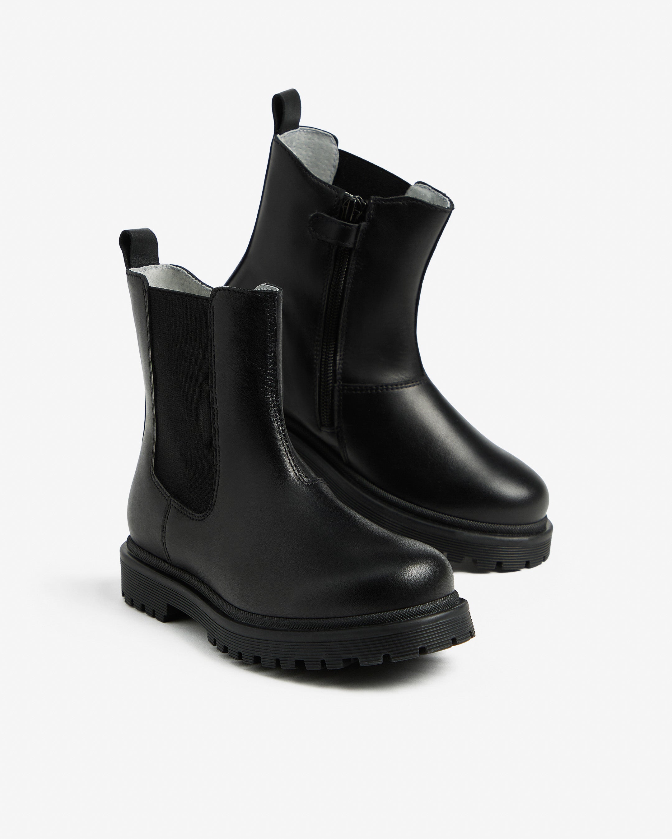  Bottines en cuir pour adolescentes