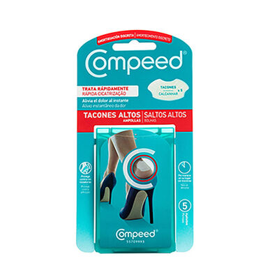 Apósitos para ampollas de tacón alto Compeed, 5 unidades