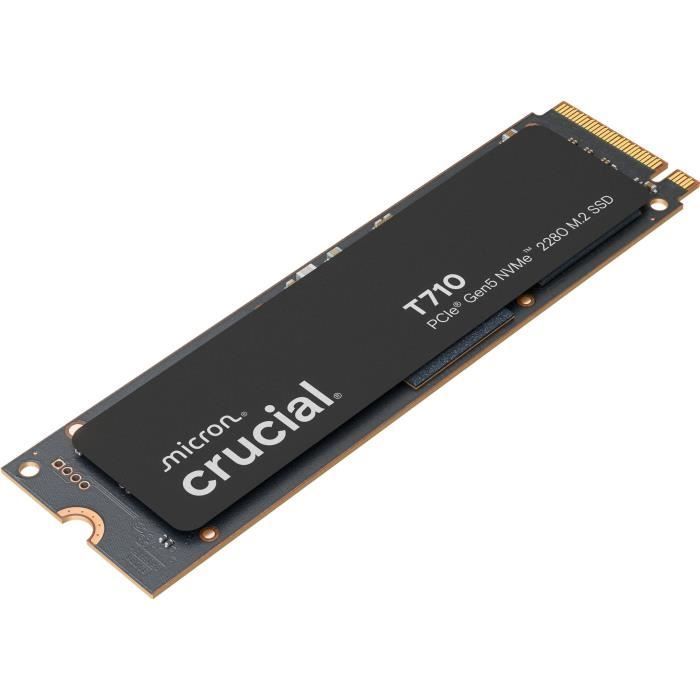 CRUCIAL - SSD interno - T710 - 2 TB - PCIe Gen5 NVMe M.2