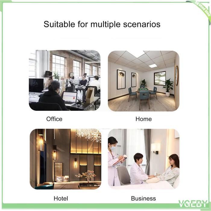 Citofono wireless - FAFEICY - Modello 2 km - Comunicazione in tempo reale - Schermo LED chiaro - Suono cristallino