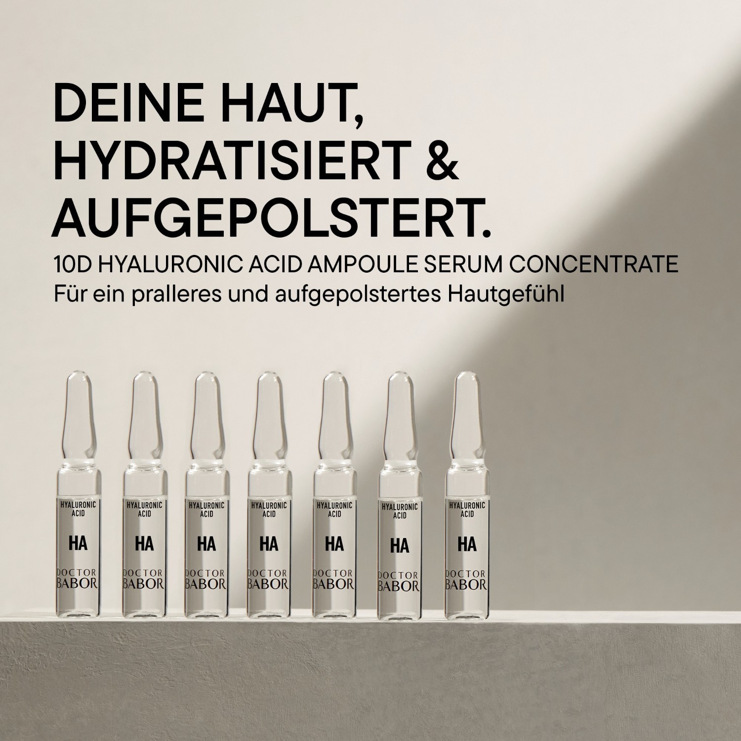 BABOR ampulkové sérum DOCTOR BABOR 10D ampulkové sérum s kyselinou hyalurónovou - 14 ml