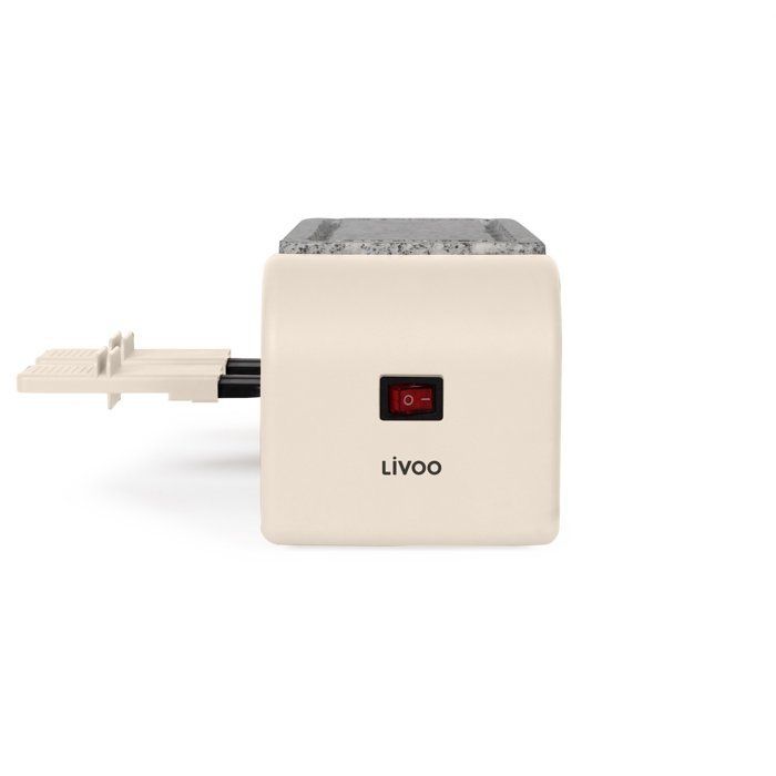 Appareil à raclette connectable - LIVOO - DOC310C - 2 personnes - 450 W - Thermostat automatique