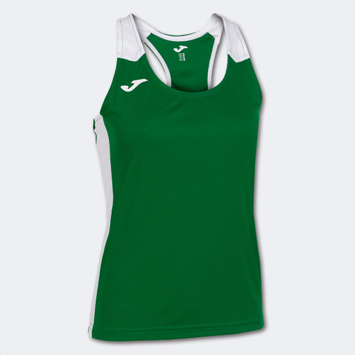Tirantes Joma Record II Grün-Weißes T-Shirt