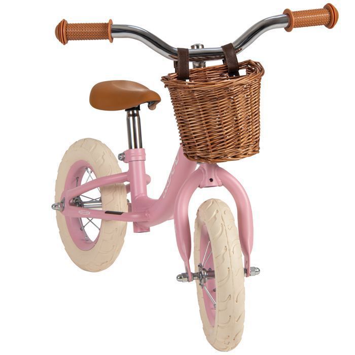 Draisienne enfant - HUFFY - Vintage - Roues 10 pouces - Panier en osier - 2 à 4 ans