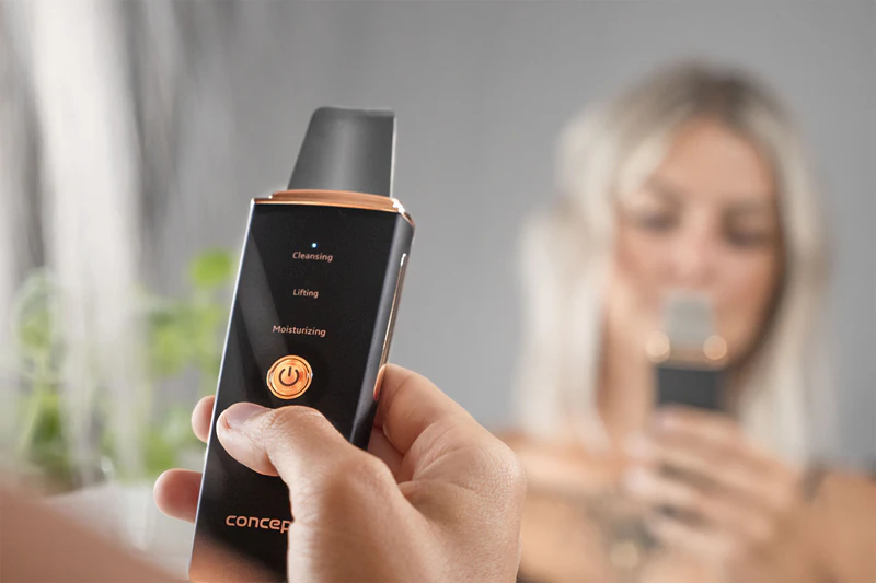 Concept Perfect Skin PO2060 multifunctionele ultrasone gezichtsspatel