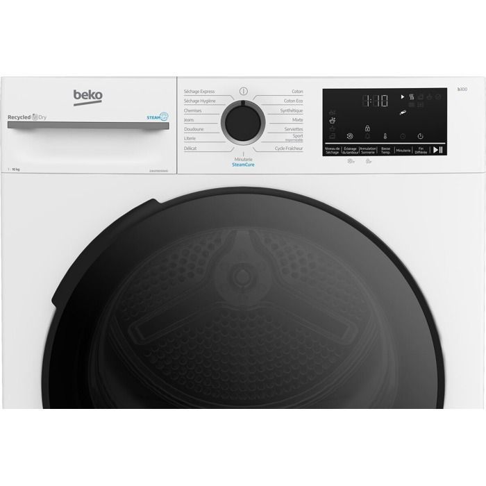 Sèche-linge pompe à chaleur Beko D3H210D93WD