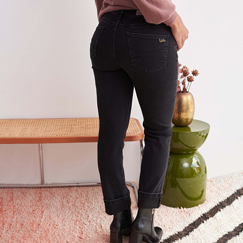 Svarte damejeans