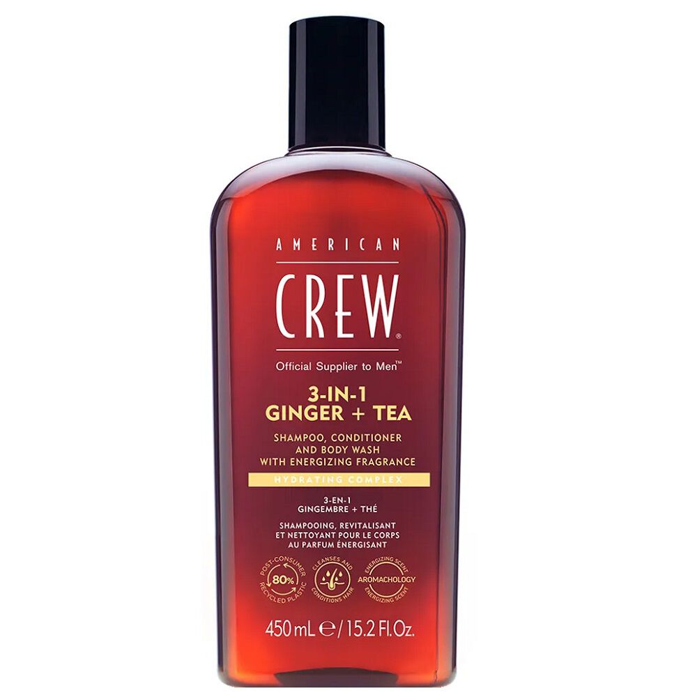 American Crew 3-u-1 đumbir + čaj