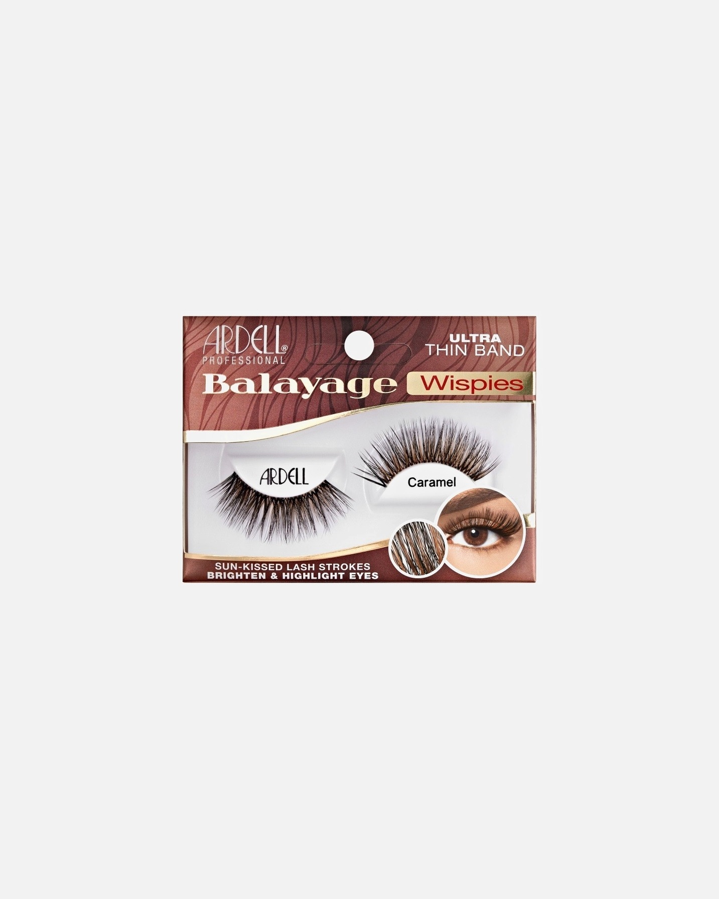 Ardell Make-up-Accessoire Balayage Wispies Lashes Caramel - Caramel