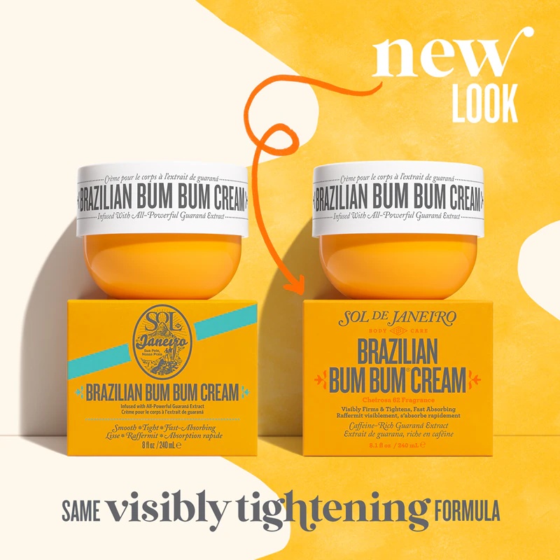 „Sol de Janeiro Brazilian Bum Bum Cream“ stangrinamasis ir lyginamasis sėdmenų bei klubų kremas