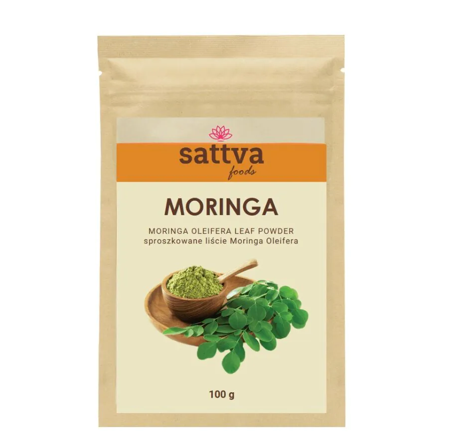 Sattva Ayurveda Moringa Suplement diety w proszku