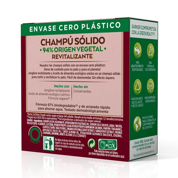 Revitaliserende fast shampoo | 60 g